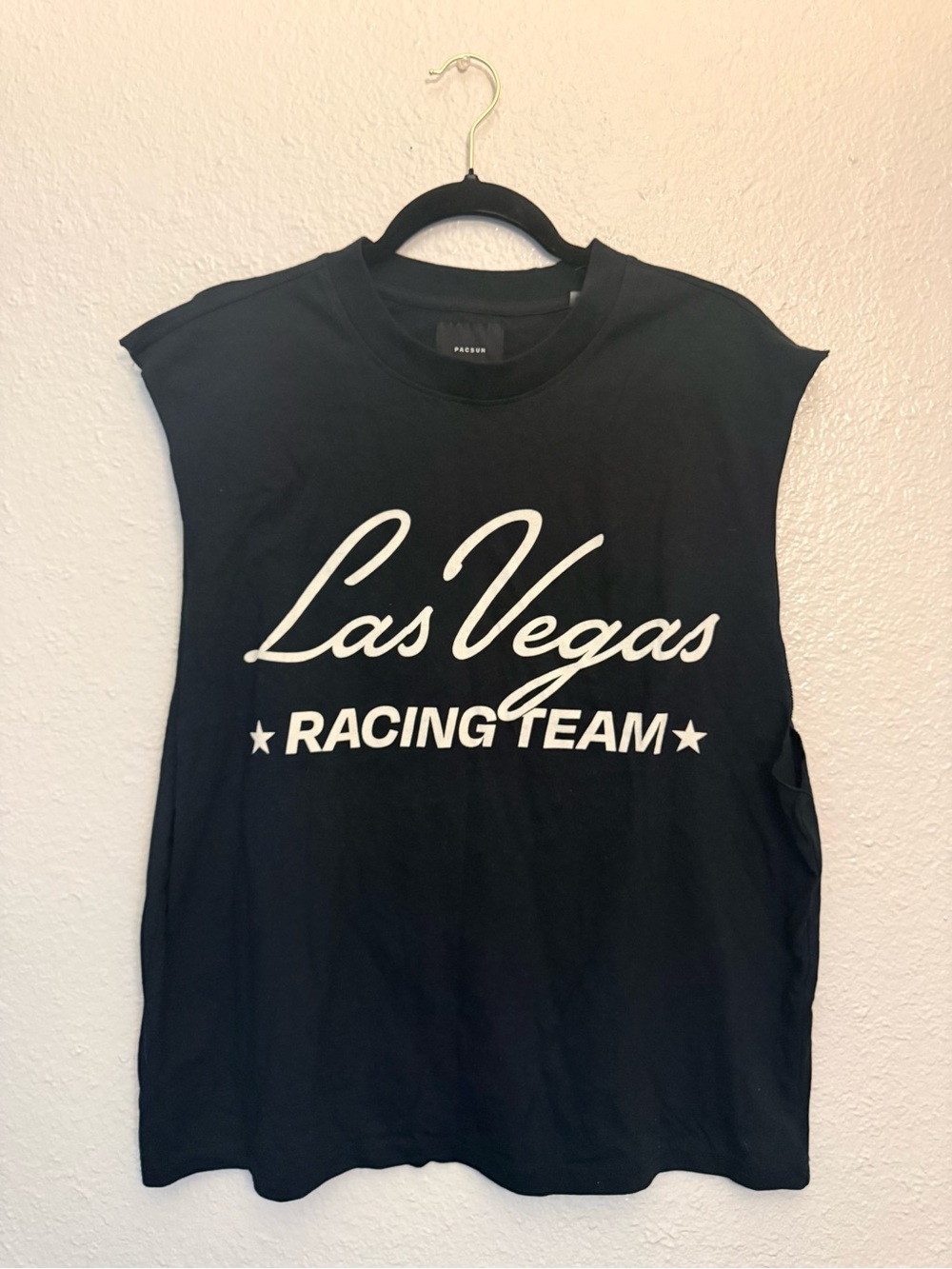 Racing Team Black Tank Top